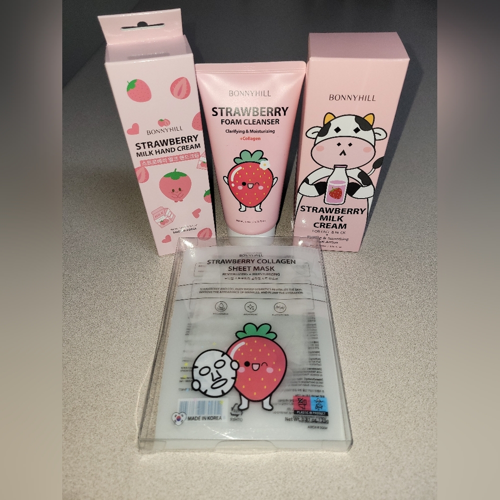 Bonnyhill Strawberry 4pc Bundle